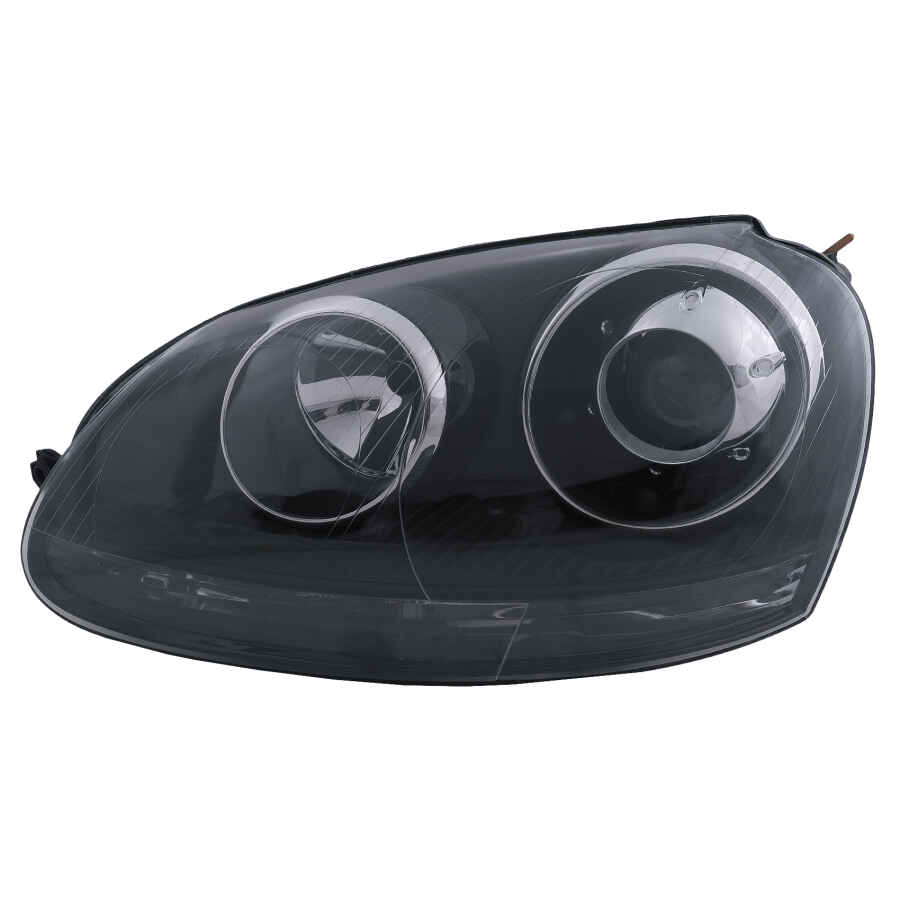 Faruri compatibil cu VW Golf 5 V Mk5 2003 2007 Jetta 2005 2010 GTI R32 Design Negru 1