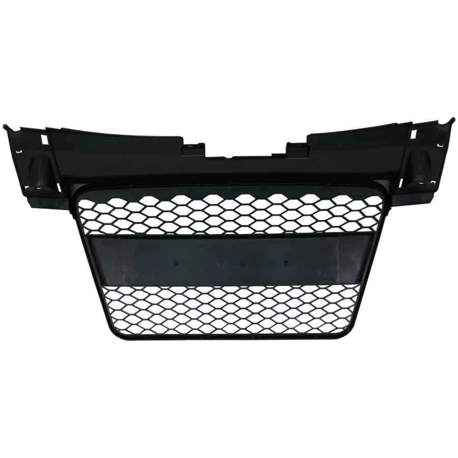 Grila Centrala compatibil cu Audi TT 8J 2006 2014 RS Design Negru Mat 3