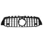 Grila Centrala compatibil cu Mercedes A-Class W177 Hatchback V177 Sedan (04.2018-2022) GT-R Panamericana Design Negru