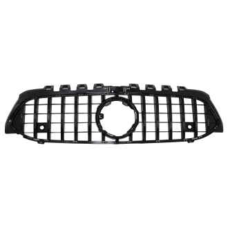 Grila Centrala compatibil cu Mercedes A-Class W177 Hatchback V177 Sedan (04.2018-2022) GT-R Panamericana Design Negru