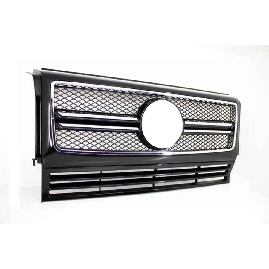 Grila Centrala compatibil cu Mercedes G Class W463 1990 2012 G65 Look Negru Lucios Edition 1