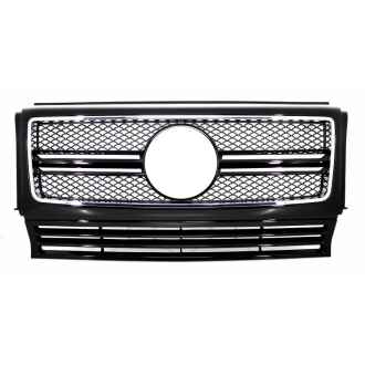 Grila Centrala compatibil cu Mercedes G-Class W463 (1990-2012) G65 Look Negru Lucios Edition