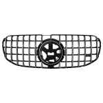 Grila Centrala compatibil cu Mercedes GLS SUV X167 (2019-2023) GTR Look Crom