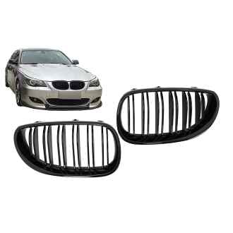 Grile Centrale compatibil cu BMW 5 Series E60 E61 (2003-2010) Negru Lucios M Design