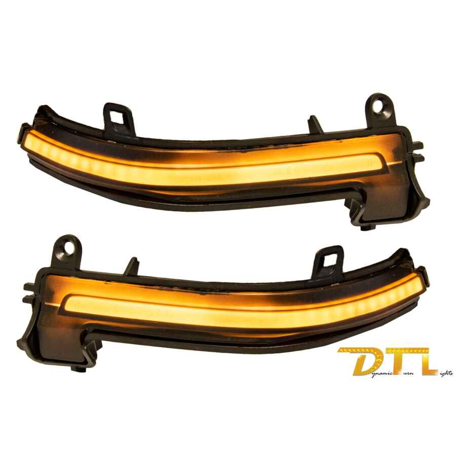 Lampi Semnalizare Oglinzi compatibil cu BMW 1 F20 F21 (2011-2018)  BMW 2 F22 F23 (2013-) BMW 3 F30 F31 (2011-2018) BMW 4 F32 F33 F36 (2013-2018) BMW X1 E84 (2012-2014 )