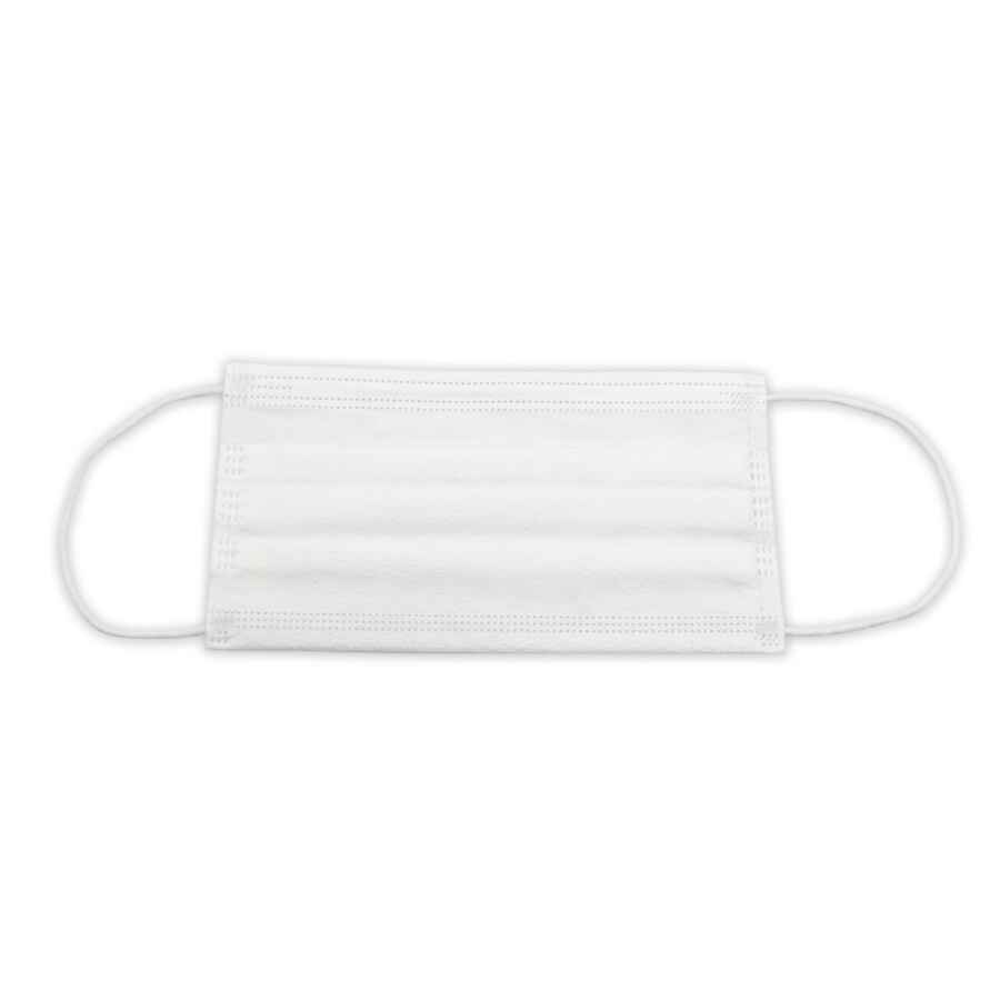 Pachet 50 masti de protectie de unica folosinta cu 3 pliuri 3 straturi cu banda de fixare 3