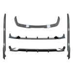 Pachet Exterior Aero compatibil cu BMW X7 G07 (2018-2022) M-Tech Black Knight Design Carbon Look