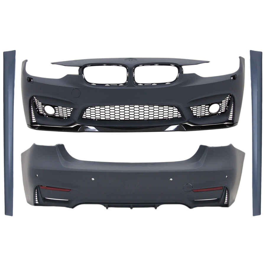 Pachet Exterior Complet compatibil cu BMW Seria 3 F30 (2011-2019) M3 Look