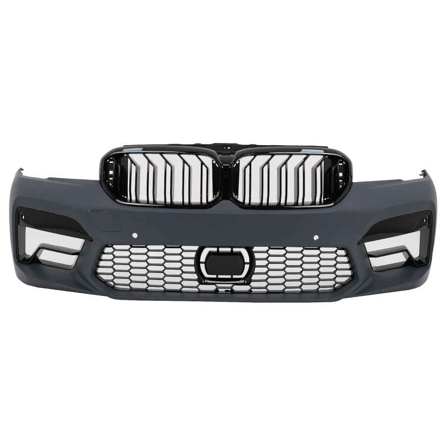 Pachet Exterior Complet compatibil cu BMW Seria 5 F10 2010 2017 Conversie la G30 LCI M5 Design 1 1