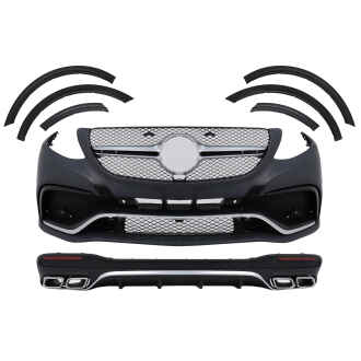 Pachet Exterior Complet compatibil cu Mercedes GLE W166 SUV (2015-2018)