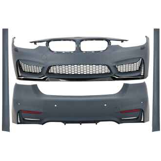 Pachet Exterior compatibil cu BMW Seria 3 F30 (2011-2019) M3 CS Look Fara Proiectoare