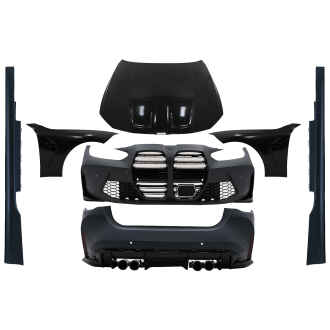 Pachet Exterior compatibil cu BMW Seria 4 G22 Coupe G23 Cabrio (2020-Up) M4 Design