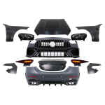 Pachet Exterior compatibil cu Mercedes C-Class W205 Sedan (2014-2018) Conversie la W206 C63 Design