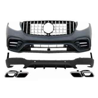 Pachet Exterior compatibil cu Mercedes GLC SUV X253 (2015-07.2019) GLC63 Design