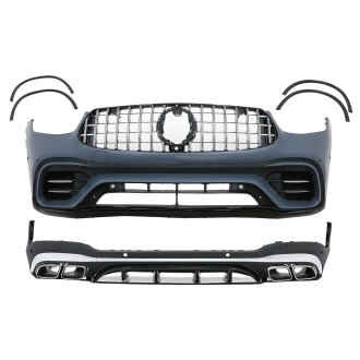 Pachet Exterior compatibil cu Mercedes GLC SUV X253 (2020-Up) GLC63 Design
