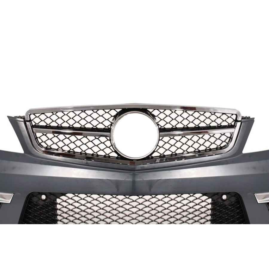 Pachet exterior Conversie Complet compatibil cu Mercedes W204 2011 2014 Facelift C63 Design 2