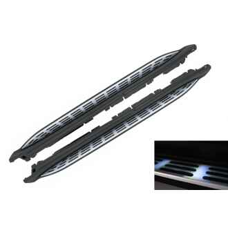 Praguri Laterale compatibil cu Mercedes GLS SUV X167 (2020-up) cu LED