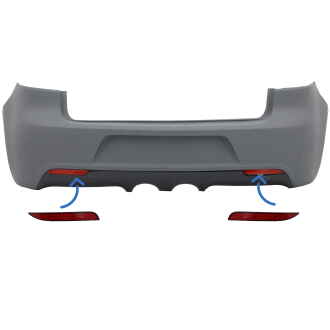 Reflectorizanti Bara Spate Catadioptrii compatibil cu VW Golf 6 VI (2008-2013) R20