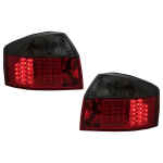 Stopuri LED compatibil cu Audi A4 B6 8E Sedan (10.2000-10.2004) Rosu Fumuriu