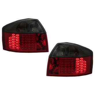 Stopuri LED compatibil cu Audi A4 B6 8E Sedan (10.2000-10.2004) Rosu Fumuriu