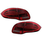Stopuri LED compatibil cu Porsche Cayenne 958 E2 92A Prefacelift (2010-2015) Rosu