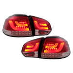 Stopuri LED compatibil cu VW Golf 6 VI Hatchback (2008-2013) Rosu Clar