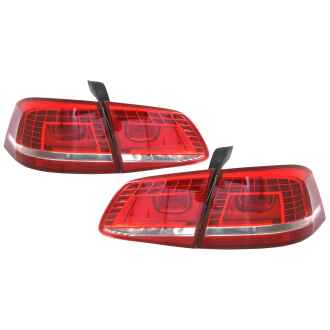 Stopuri LED compatibil cu VW Passat 3C B7 Facelift Sedan (10.2010-10.2014) Rosu Clar