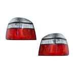 Stopuri compatibil cu VW Golf III 91-98 rosu/cristal