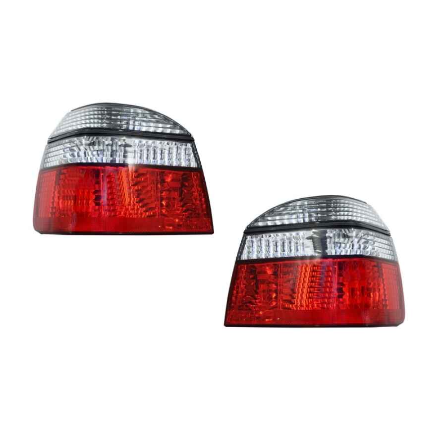 Stopuri compatibil cu VW Golf III 91-98 rosu/cristal