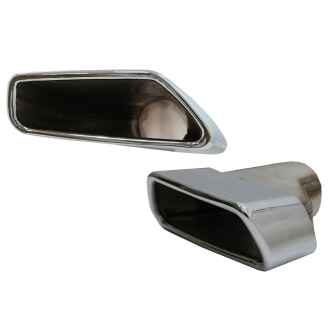 Tobe Ornamente compatibil cu BMW Seria 5 G30 G31 (2017-up) F10 F11 (2010-2014) F10 F11 LCI (2015-2017) Seria 6 G32 (2017-up) M-Tech Sport Design Chrome