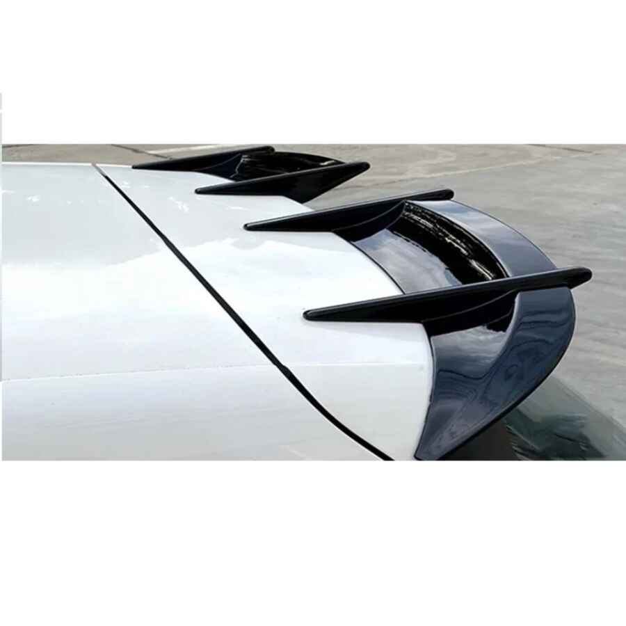Eleron luneta compatibil VW Golf 7 2012-2019, AK Design negru lucios