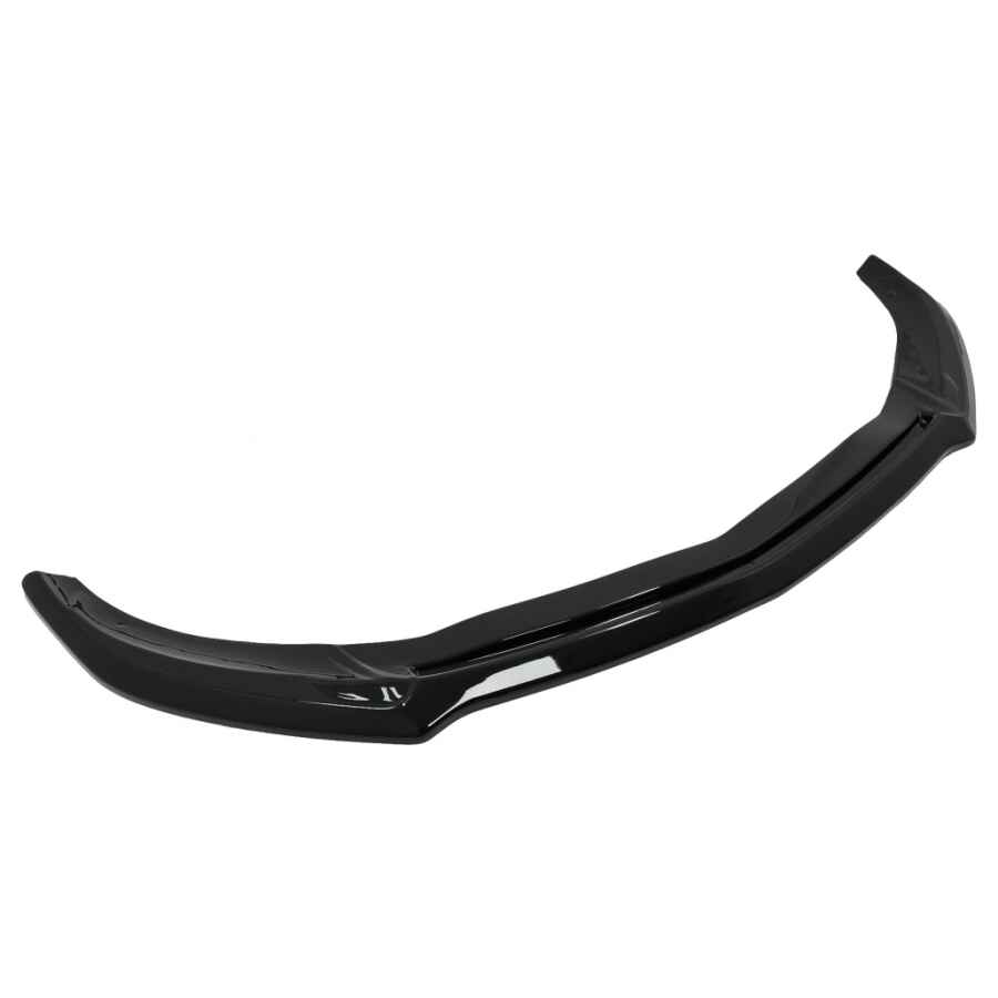 Lip Bara Fata compatibil cu Mercedes A Class W176 AMG Facelift 2015 2018 Negru Lucios 3