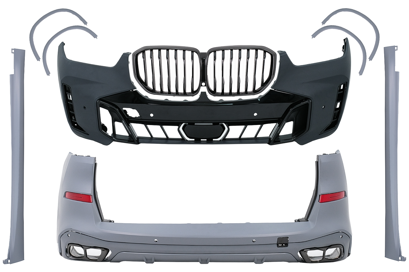 Pachet Exterior Complet compatibil cu BMW X5 G05 LCI (2023-up) M-Tech Design Pachet Exterior Complet compatibil cu BMW X5 G05 LCI (2023-up) M-Tech Design