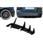 Prelungire Extensie Difuzor Bara Spate compatibil cu Mercedes A-Class W17 A45 Hatchback (2015-2018) Negru Lucios