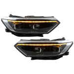 Faruri LED compatibil cu VW Passat B8 3G Facelift (2016-2019) 2020 Look cu Semnal Dinamic