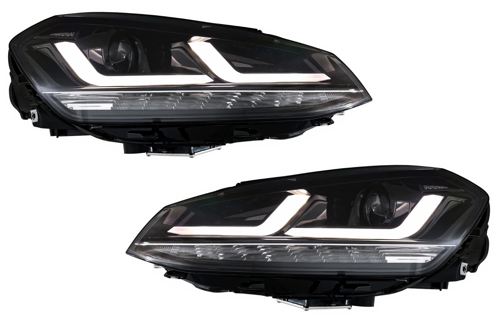 Faruri LEDriving Osram Full LED compatibil cu VW Golf 7 VII (2012-2017) Negru pentru Faruri Xenon si Pozitie Halogen Faruri LEDriving Osram Full LED compatibil cu VW Golf 7 VII (2012-2017) Negru pentru Faruri Xenon si Pozitie Halogen