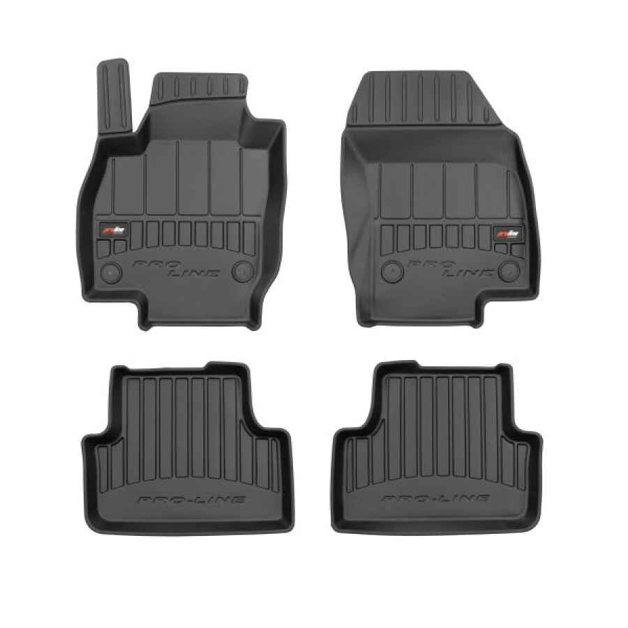 Descoperiți gama premium de covorașe auto ProLine, proiectate special pentru a oferi protecție completă, stil și durabilitate pentru interiorul mașinii dvs. Acest set include patru covorașe realizate din cauciuc de calitate superioară și este adaptat pentru a asigura un aspect modern și o funcționalitate de top. Specificații Tehnice: Tip Produs: Covorașe Auto Premium Model: ProLine 3D Material: TPE (elastomer termoplastic), cunoscut pentru flexibilitatea, durabilitatea și rezistența sa la temperaturi extreme, ceea ce permite o protecție îndelungată. Material Anti-Alunecare: Covorașele sunt dotate cu o bază anti-alunecare care previne mișcarea lor sub scaune sau în timpul condusului, asigurând o utilizare confortabilă și sigură. Culoare: Negru Intens, potrivit pentru orice stil de interior. Set Complet: Include covorașe pentru scaunele din față și cele din spate, oferind protecție completă întregului habitaclu. Cantitate în Set: 4 bucăți, câte unul pentru fiecare loc principal al vehiculului. Caracteristici: Protecție Completă Designul 3D al covorașelor ProLine urmărește perfect conturul podelei mașinii dvs., oferind protecție maximă împotriva murdăriei, nisipului, zăpezii și lichidelor. Ridicările de margine previn scurgerea și acumularea de murdărie, ușurând curățarea. Materiale Premium Materialul TPE (elastomer termoplastic) este un cauciuc ecologic, fără mirosuri, care rezistă la uzură intensă și la schimbări extreme de temperatură. Acest material previne deteriorarea rapidă și menține covorașele ca noi pe termen lung. Funcționalitate Anti-Alunecare Stratul de bază al fiecărui covoraș are o textură special concepută pentru a preveni mișcarea necontrolată. În plus, au încorporate puncte de ancorare pentru un plus de siguranță. Ușor de Curățat și Întreținut Materialul impermeabil și rezistent permite curățarea rapidă și ușoară – fie cu un aspirator, fie cu o simplă ștergere. Covorașele pot fi îndepărtate și curățate fără dificultăți, economisind timp și efort. Rezistență la Temperatură și Îmbătrânire ProLine a creat aceste covorașe pentru a rezista la temperaturi variate și la radiațiile UV, prevenind decolorarea sau pierderea elasticității chiar și după ani de utilizare. Avantaje: Durabilitate: Calitatea premium și grosimea materialului asigură o utilizare îndelungată fără semne de uzură. Design Modern și Elegant: Potrivit atât pentru mașinile de zi cu zi, cât și pentru cele premium, setul ProLine adaugă un plus de stil și valoare estetică interiorului. Compatibilitate Universală: Covorașele sunt ajustabile și se potrivesc în mod universal în majoritatea vehiculelor, iar în cazul unor cerințe speciale, ProLine oferă și opțiuni personalizate.