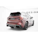 Prelungire bara spate Bmw iX3 M-Pack G08 Facelift 2021+ negru lucios Maxton Design