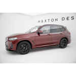 Extensii praguri Bmw iX3 M-Pack G08 Facelift 2021+ negru lucios Maxton Design