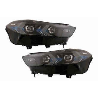 Faruri LED compatibil cu BMW X5 G05 X6 G06 (2019-2022) upgrade de la Laser la 2024 LCI Design