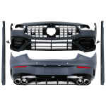 Pachet Exterior Complet compatibil cu Mercedes CLA C118 Sedan X118 Shooting Brake (2019-) CLA45 Design