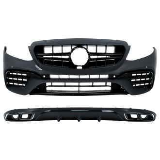 Kit Exterior compatibil cu Mercedes E-Class W213 (2016-2019) E63 Design
