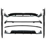 Pachet Exterior Aero compatibil cu BMW X5 G05 (2018-2022) M-Tech Black Knight Design Carbon