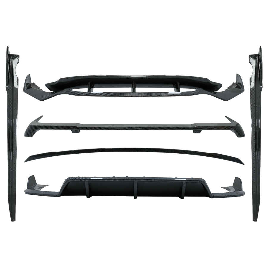 Pachet Exterior Aero compatibil cu BMW X5 G05 (2018-2022) M-Tech Black Knight Design Carbon