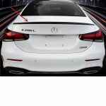 Eleron portbagaj Mercedes W177 A-Class 2019+ Sedan AMG Negru Lucios