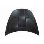 Capota din Aluminiu compatibil cu Tesla Model 3 (2019-2022) Turbo Design Ornamente Negru Lucios