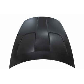 Capota din Aluminiu compatibil cu Tesla Model 3 (2019-2022) Turbo Design Ornamente Negru Lucios