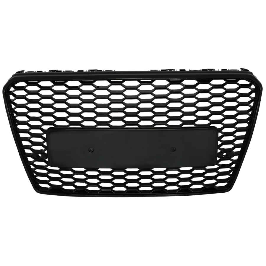 Grila Bara Fata compatibil cu Audi A7 4G Pre-Facelift (2010-2014) RS7 Design Negru Lucios
