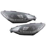 Faruri LED DRL compatibil cu Peugeot 207 (05.2006-06.2012) Negru