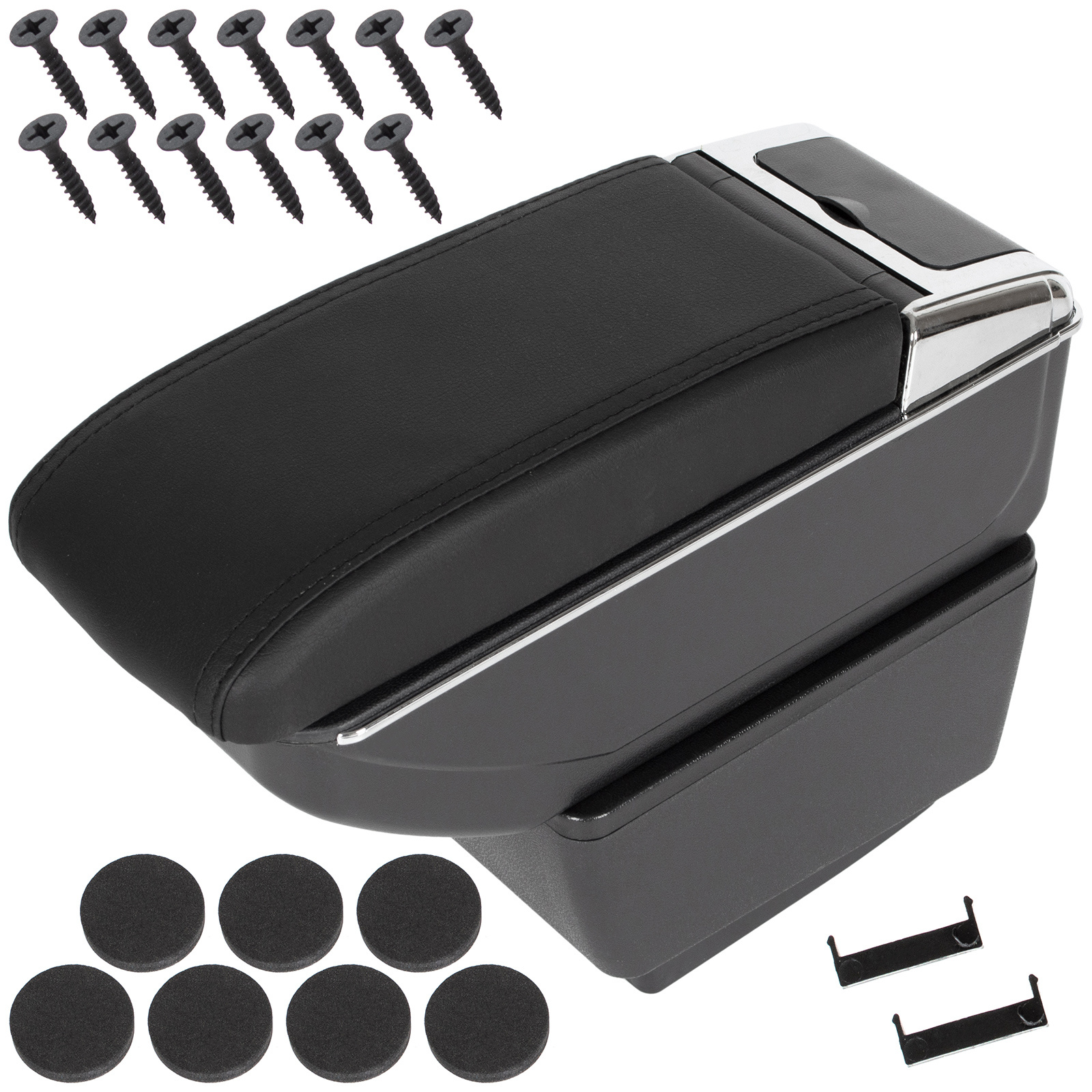 cotiera Cotiera premium Skoda FABIA III 2014-2022 PIELE ECO NEGRA
